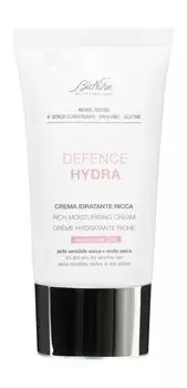 Насыщенный увлажняющий крем для лица с гиалуроновой кислотой BioNike Defence Hydra Rich Moisturising Cream