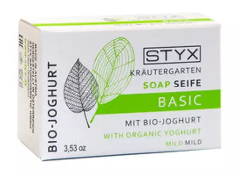 Натуральное косметическое мыло Styx Krautergarten Soap With Organic Yoghurt
