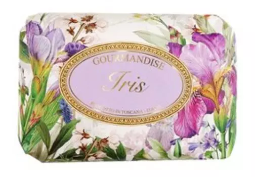 Натуральное мыло c ароматом ириса Gourmandise Savon Parfume Iris