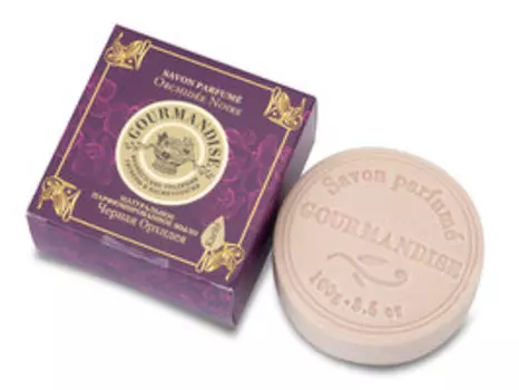 Натуральное мыло Чёрная орхидея Gourmandise Savon Parfume Orchidee Noire