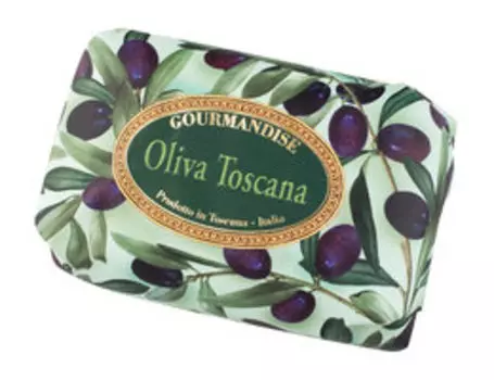 Натуральное мыло с ароматом оливы Gourmandise Savon Parfume Oliva Toscana