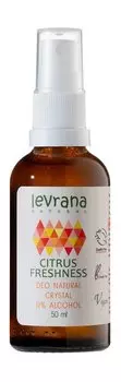 Натуральный дезодорант без спирта с эфирным маслом грейпфрута Levrana Deo Natural Crystal 0% Alcohol Citrus Freshness