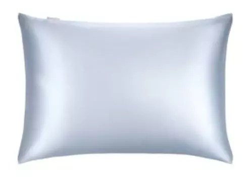 Наволочка из натурального шелка 50x70 см Ayris Silk Наволочка Серебристо-голубой