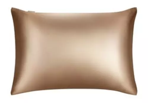 Наволочка из натурального шелка 50x70 см Ayris Silk Наволочка Карамельный