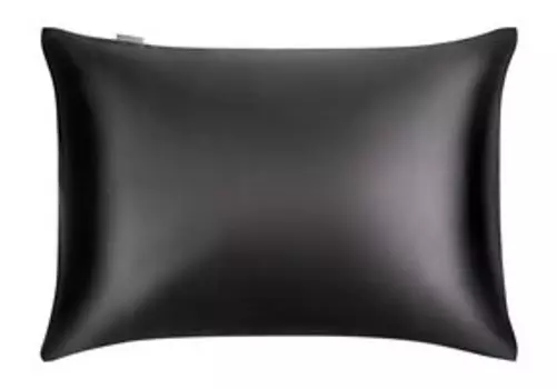 Наволочка из натурального шелка 50x70 см Ayris Silk Наволочка Глубокий чёрный