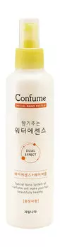 Несмываемая эссенция для смягчения и роста волос с ароматом розы Confume Water Essence White Rose