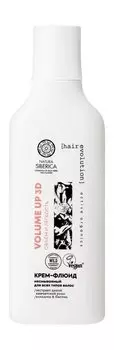Несмываемый крем-флюид для волос с экстрактом дикой камчатской розы Natura Siberica Hair Evolution Volume Up 3D Объем и легкость Крем-флюид