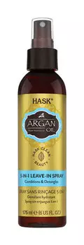 Несмываемый спрей 5-в-1 с аргановым маслом Hask Argan Oil 5-in-1 Leave-in Spray