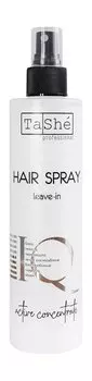 Несмываемый спрей для укрепления волос Tashe Professional IQ Leave-In Hair Spray