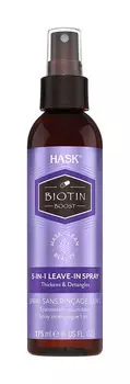 Несмываемый спрей с биотином Hask Biotin Boost 5-in-1 Leave-in Spray