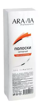 Нетканые полоски для депиляции Aravia Professional Полоски нетканые