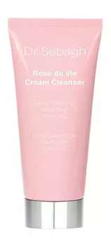 Нежный очищающий крем для чувствительной кожи лица Dr Sebagh Rose de Vie Cream Cleanser
