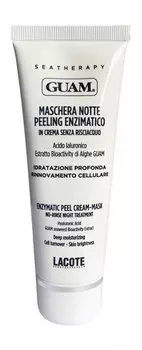 Ночная энзимная маска для лица Guam Seatherapy Maschera Notte Peeling Enzimatico Cream-Mask