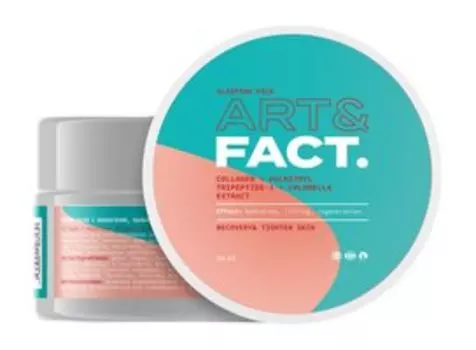 Ночная маска для лица с коллагеном и пальмитоилом трипептидом-1 Art&Fact. Recovery and Tighten Skin Sleeping Pack