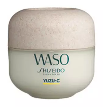 Ночная маска для лица с высоким содержанием витамина C Shiseido Waso Yuzu-C Beauty Sleeping Mask