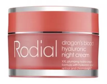 Ночной крем для лица с гиалуроновой кислотой и экстрактом красной древесной смолы Rodial Dragon's Blood Hyaluronic Night Cream