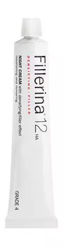 Ночной крем для лица с укрепляющим эффектом - 4 уровень Fillerina 12HA Densifying-Filler Night Cream Grade 4