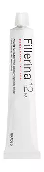 Ночной крем для лица с укрепляющим эффектом - 5 уровень Fillerina 12HA Densifying-Filler Night Cream Grade 5