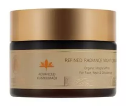 Ночной крем для сияния кожи лица, шеи и декольте SoulTree Advanced Kumkumadi Refined Radiance Night Cream