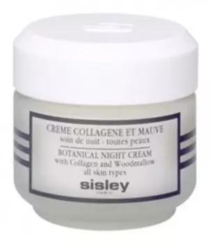 Ночной крем с коллагеном и мальвой Sisley Night Cream with Collagen and Woodmallow