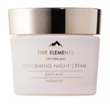 Ночной омолаживающий крем для лица Five Elements Performing Night Cream Anti-Age Intensive