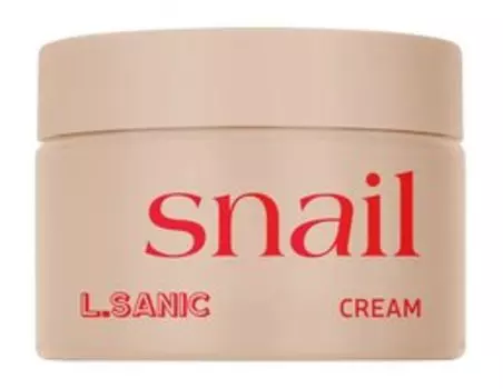 Обновляющий крем для лица с муцином улитки и церамидами L.Sanic Snail and Ceramide Complex Cream