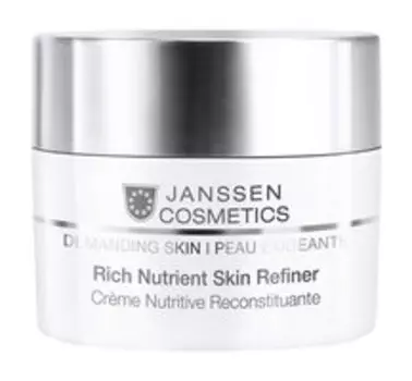 Обогащенный дневной питательный крем для лица Janssen Cosmetics Rich Nutrient Skin Refiner SPF 15