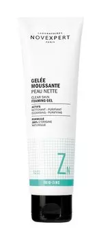 Очищающая гель-пенка для лица с цинком Novexpert Trio-Zinc Clear Skin Foaming Gel