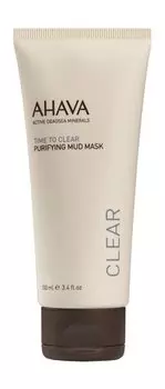 Очищающая маска для лица с грязью Мервтого моря и каолином Ahava Time to Clear Purifying Mud Mask