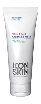 Очищающая маска для проблемной кожи лица Icon Skin Re:Program Wow Effect Cleansing Mask
