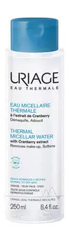 Очищающая мицеллярная вода для нормальной и сухой кожи лица Uriage Thermal Micellar Water Normal to Dry Skin