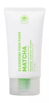 Очищающая пенка для лица с экстрактом чая матча и коллагеном NSC Name Skin Care Matcha Cleansing Face Foam