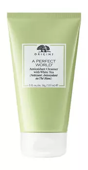 Очищающая пенка для лица с детокс-эффектом Origins A Perfect World Antioxidant Cleanser With White Tea
