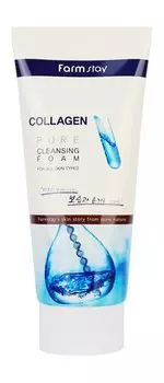 Очищающая пенка для лица с коллагеном FarmStay Collagen Pure Cleansing Foam