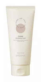 Очищающая пенка для лица с маслом какао и медом Missha Creamy Latte Cacao Cleansing Foam