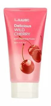 Очищающая пенка для умывания лица с экстрактом дикой вишни L.Sanic Delicious Wild Cherry Soft Cleansing Foam