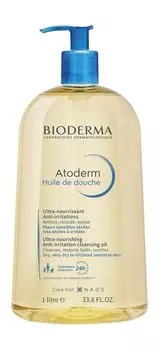 Очищающее масло для душа для сухой и атопичной кожи Bioderma Atoderm Huile de Douche