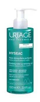 Очищающее масло для снятия макияжа с витамином E Uriage Hyseac Purifying Make-Up Removing Oil