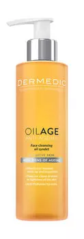 Очищающее масло для сухой кожи лица Dermedic Oilage Face Cleansing Oil Syndet