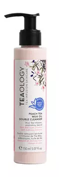 Очищающее молочко-масло для лица и глаз с чаем улун Teaology Peach Tea Milk Oil Double Cleanser
