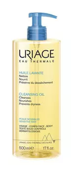 Очищающее пенящееся масло для тела Uriage Cleansing Oil