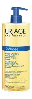 Очищающее успокаивающее масло для сухой, очень сухой, атопичной кожи Uriage Xemose Cleansing Soothing Oil