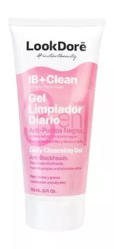 Очищающий гель 3 в 1 для лица от черных точек и излишнего блеска LookDore Ib Clean Daily Cleansing Gel 3 in 1