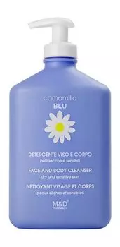 Очищающий гель для чувствительной и проблемной кожи лица и тела Camomilla Blu Face And Body Cleanser