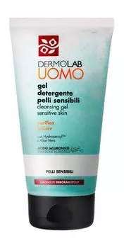Очищающий гель для чувствительной кожи лица Dermolab UOMO Sensitive Skin Cleansing Gel