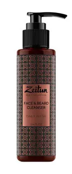 Очищающий гель для душа и умывания Zeitun Men's Collection Face & Beard Cleanser