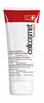 Очищающий гель для комбинированной и жирной кожи лица Cellcosmet & Cellmen Gentle Purifying Cleanser Purifying And Make-Up Remover Milky Gel