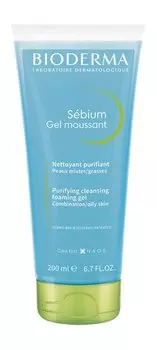 Очищающий гель для кожи лица, склонной к акне Bioderma Sebium Gel Moussant