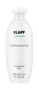 Очищающий гель для лица с экстрактом крапивы Klapp Clean & Active Cleansing Gel