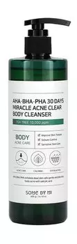 Очищающий гель для тела с BHA, AHA и PHA кислотами Some by Mi AhaBhaPha 30 Days Miracle Acne Clear Body Cleanser